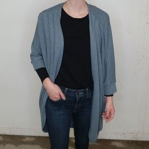 BOUND Blue Large Batwing Cardigan